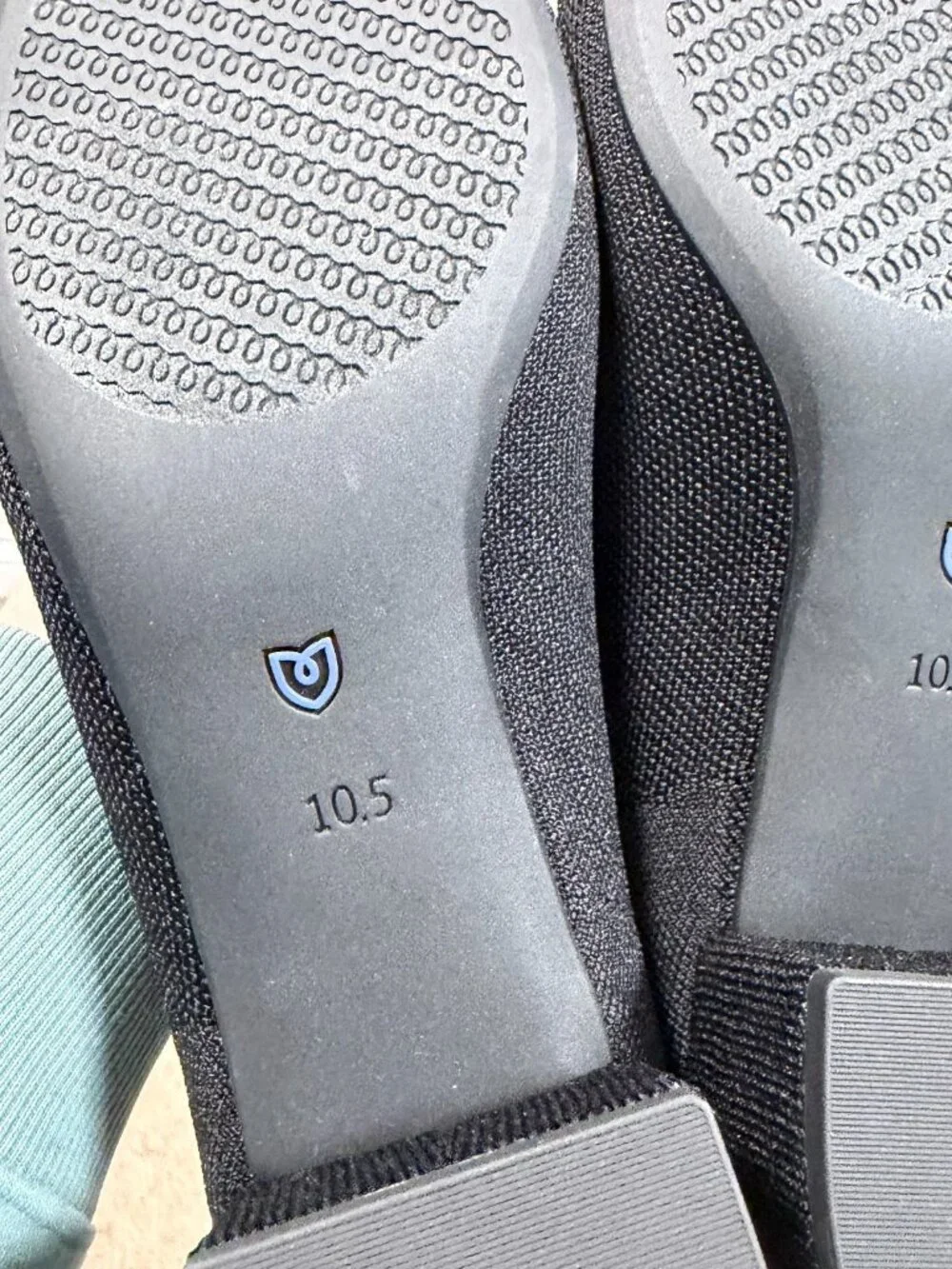 Rothy's Mary Jane Heels Size 10.5 Black Work Office Career Business Sustainable - Picture 14 of 15